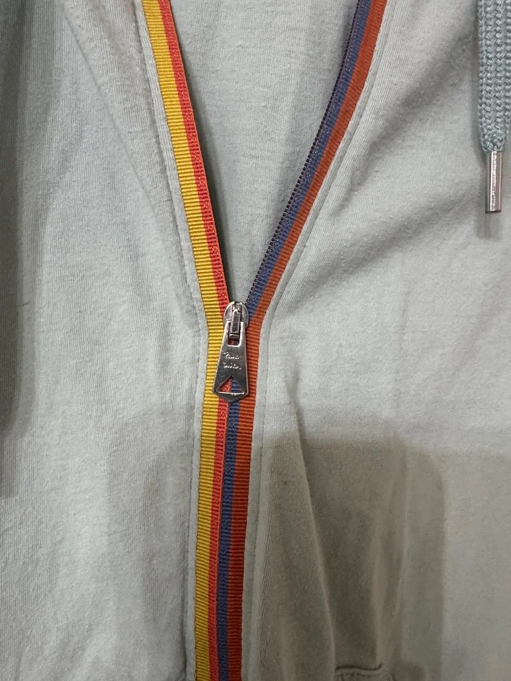 Paul Smith Mint Green Hoodie with Subtle Contrast Stitching - Picture 4 of 4